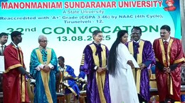 Video: PhD Scholar Snubs Tamil Nadu Governor At Convocation, Walks Past Him