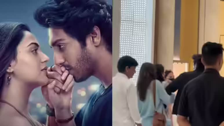 The Internet Thinks <i>Saiyaara</i> Stars Ahaan Panday And Aneet Padda Are Dating. Courtesy: A Viral Video The Internet Thinks <i>Saiyaara</i> Stars Ahaan Panday And Aneet Padda Are Dating. Courtesy: A Viral Video