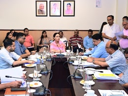 डिप्टी सीएम दिया कुमारी ने लिया विद्याधर नगर के विकास का जायजा, अधिकारियों को समय पर काम करने के दिए निर्देश