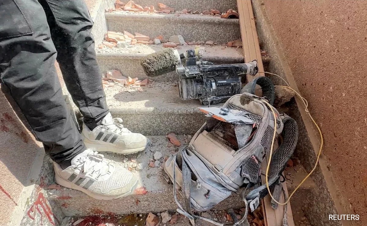 Israel Says Targeted Hamas Camera In Strikes That Killed Gaza Journalists