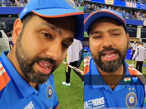 "<i>Kya</i>? Retirement <i>Le Lu</i>?": Video Of Rohit Sharmas Interaction After Champions Trophy Win Viral