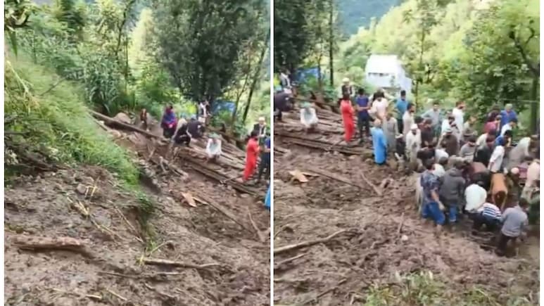 जम्मू-कश्मीर के रियासी में लैंडस्‍लाइड, एक ही परिवार के 7 लोगों की मौत