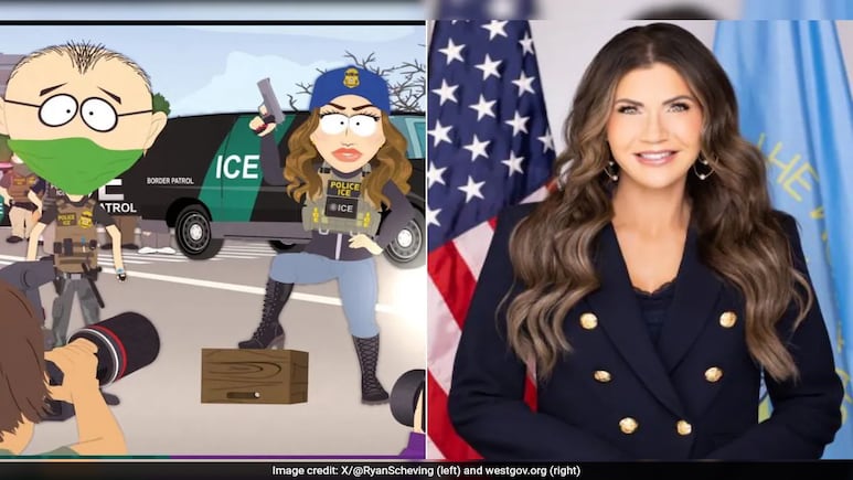 <i>South Park</i> Targets Kristi Noem In Latest Episode, Portrays Her As Dog-Killing Immigration Official <i>South Park</i> Targets Kristi Noem In Latest Episode, Portrays Her As Dog-Killing Immigration Official