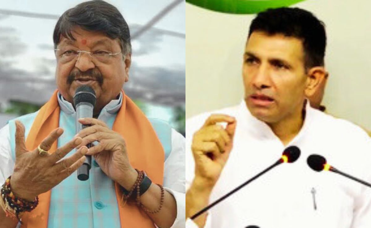'मंत्री क्या मुख्यमंत्री से भी लड़ सकता हूं', मंत्री कैलाश विजयवर्गीय के बयान पर जीतू पटवारी का पलटवार, बोले..