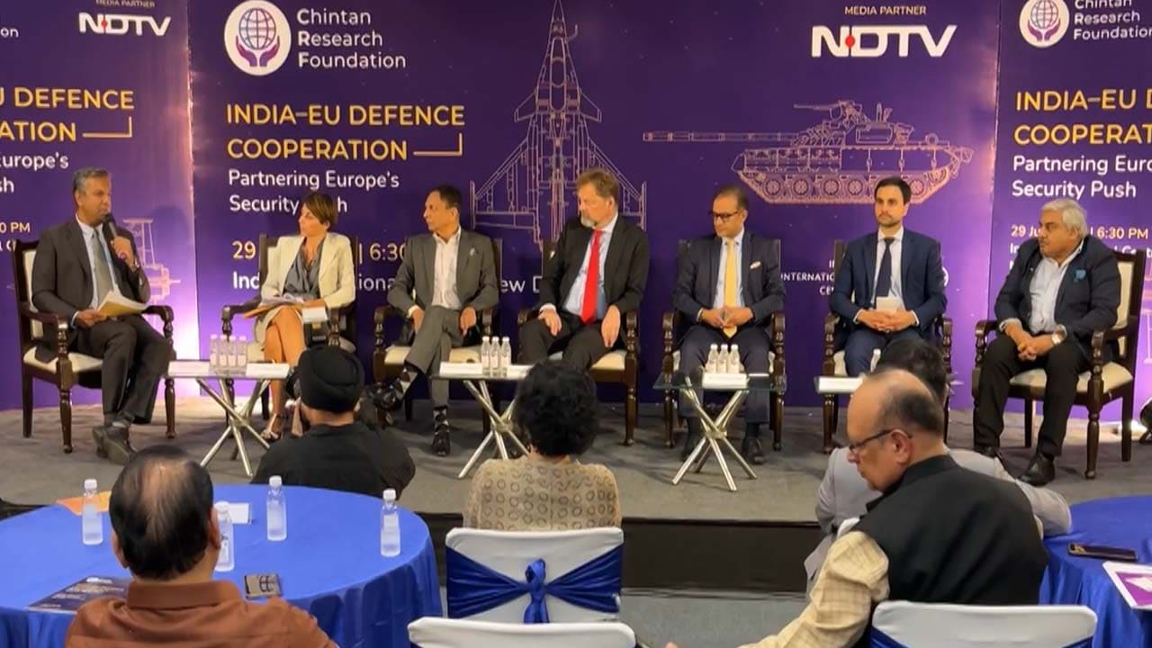 Video : Boosting India-Europe Defence Ties