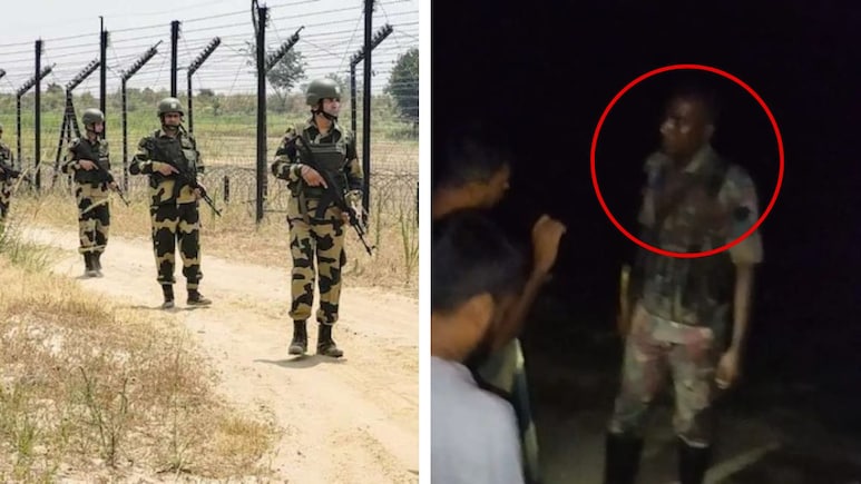 2 बांग्लादेशी बॉर्डर गार्ड अवैध रूप से त्रिपुरा में घुसे, BSF जवान ने एक को हिरासत में लिया