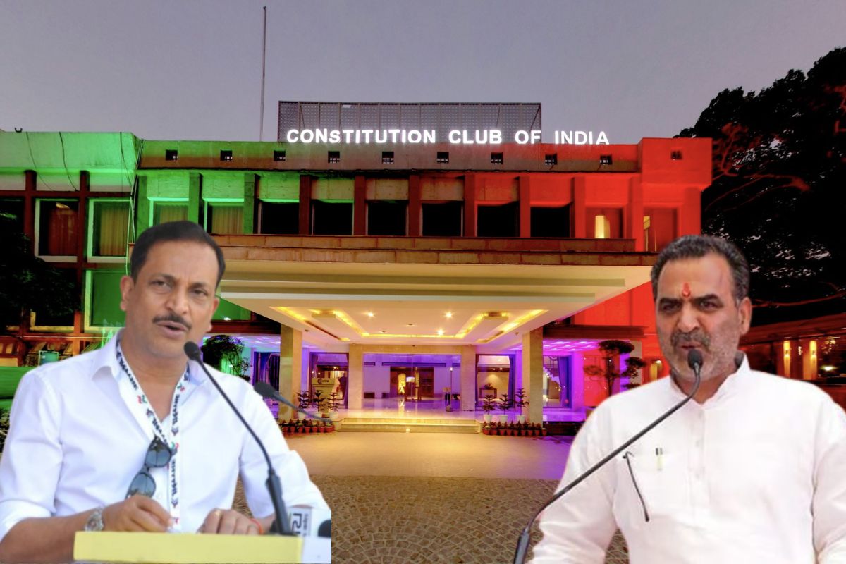 कांस्टीट्यूशन क्लब चुनाव को लेकर BJP में कन्फ्यूजन क्यों? राजीव प्रताप रूडी और संजीव बलियान आमने-सामने