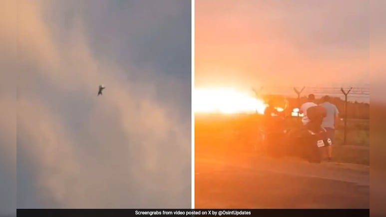 F-16 फाइटर जेट एयरशो के रिहर्सल में ही क्रैश, पायलट की मौत- दिल दहलाने वाला Video F-16 फाइटर जेट एयरशो के रिहर्सल में ही क्रैश, पायलट की मौत- दिल दहलाने वाला Video