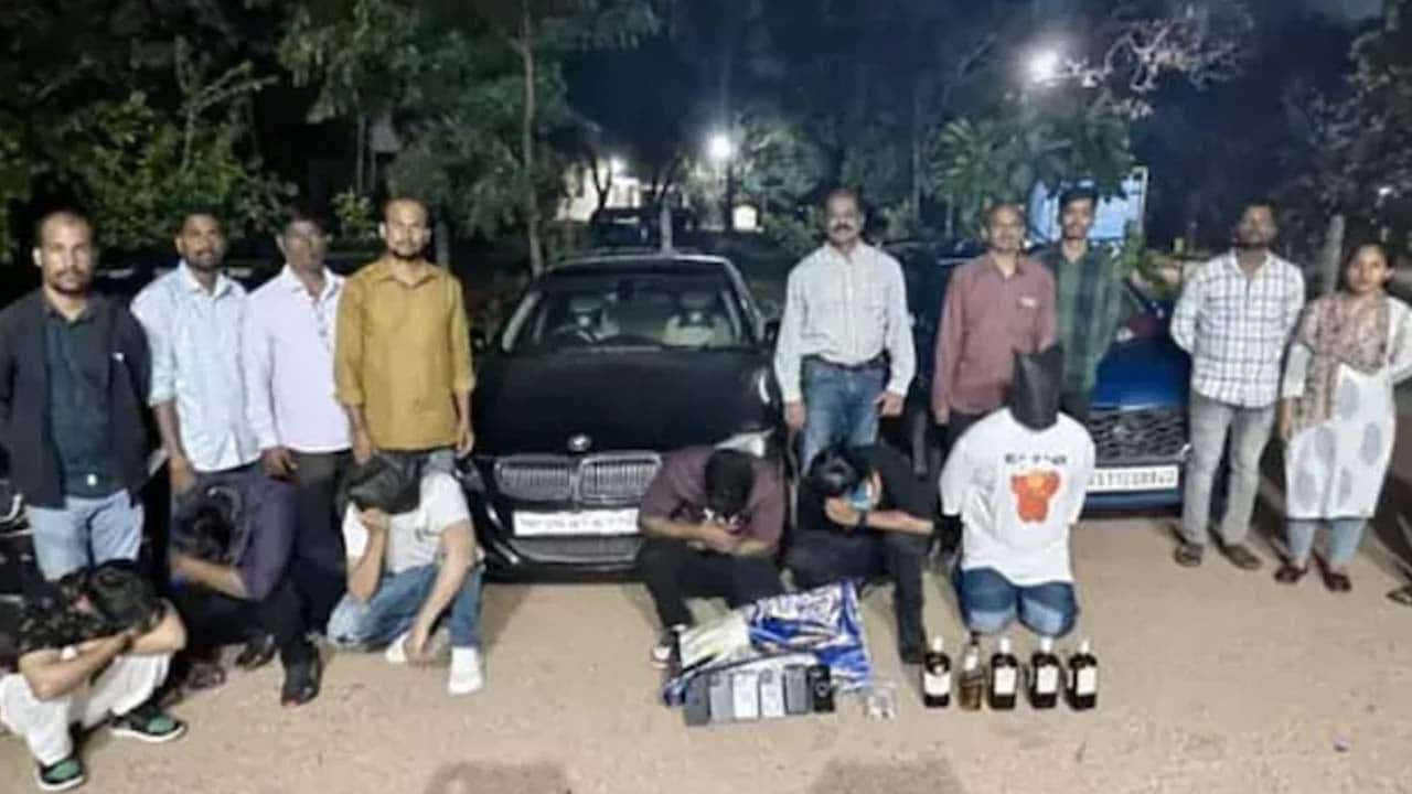 Video : 2 Rave Parties Busted By Police In Telangana And Rajasthan's Udaipur