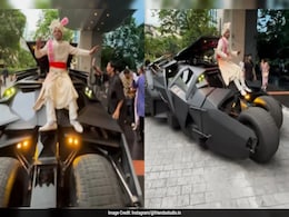 Watch: Indian Groom Arrives At Wedding Venue In Batmobile, Video Viral Watch: Indian Groom Arrives At Wedding Venue In Batmobile, Video Viral