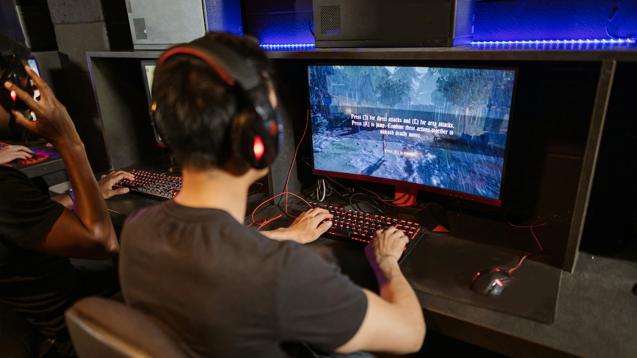 Level up your playtime with gaming gear that lights up your screen