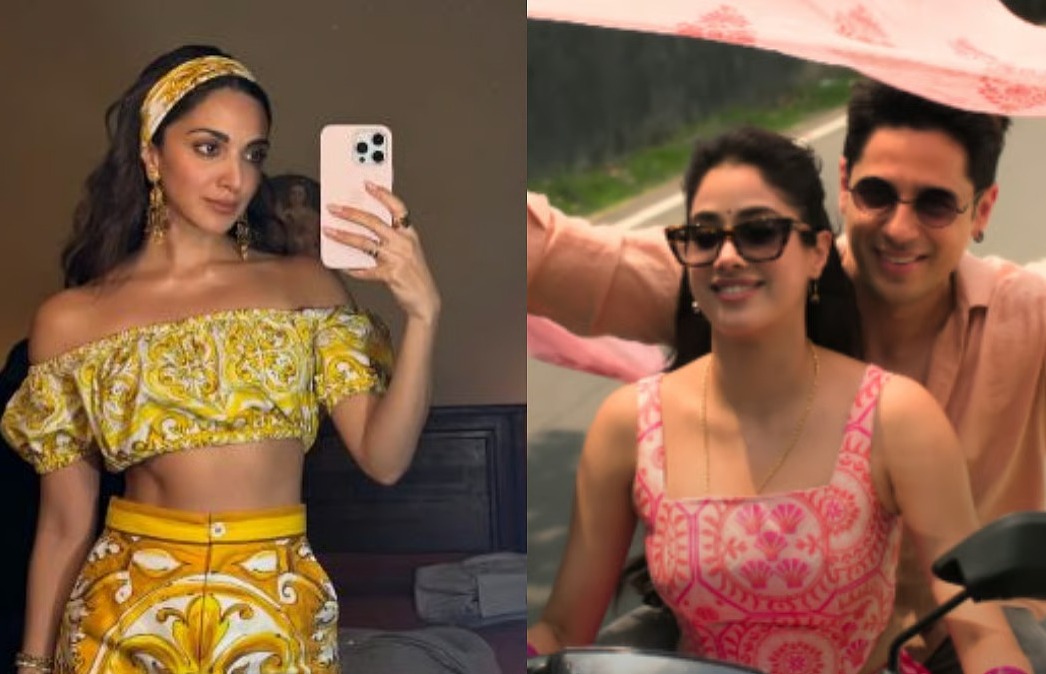 Kiara Advani Sends Big Love To Husband Sidharth Malhotra's <i>Param Sundari</i>: "Pure Magic"