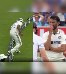 Mohammed Siraj Commits Bizarre Fielding Blunder. Gautam Gambhirs Reaction Viral - Watch