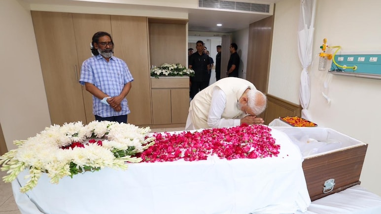 "Empowered Tribal Community, Poor": PM Modi Leads Tributes To Shibu Soren