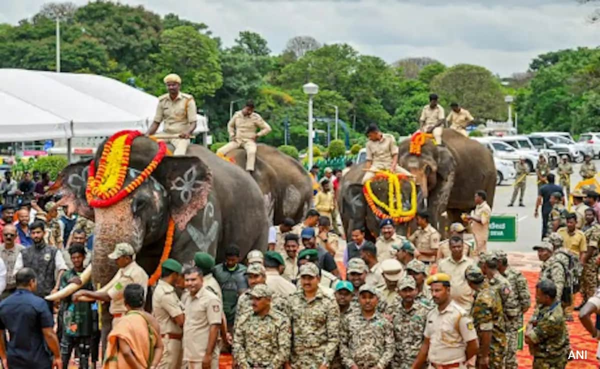 Правителството на Андхра Прадеш е разположил специално обучени слонове Кумки