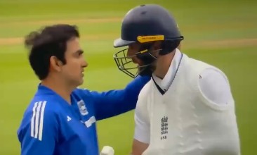 Gambhir's Special Gesture To Woakes, Who Played With Dislocated Shoulder