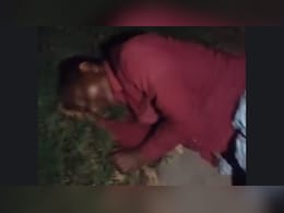 Drunk School Teacher Found Lying On Road In Madhya Pradesh, Video Goes Viral