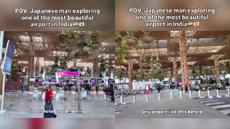 "Like A 5-Star Hotel": Japanese Vlogger Amazed By Bengaluru Airport, Rates It World's One Of The Best For Beauty "Like A 5-Star Hotel": Japanese Vlogger Amazed By Bengaluru Airport, Rates It World's One Of The Best For Beauty