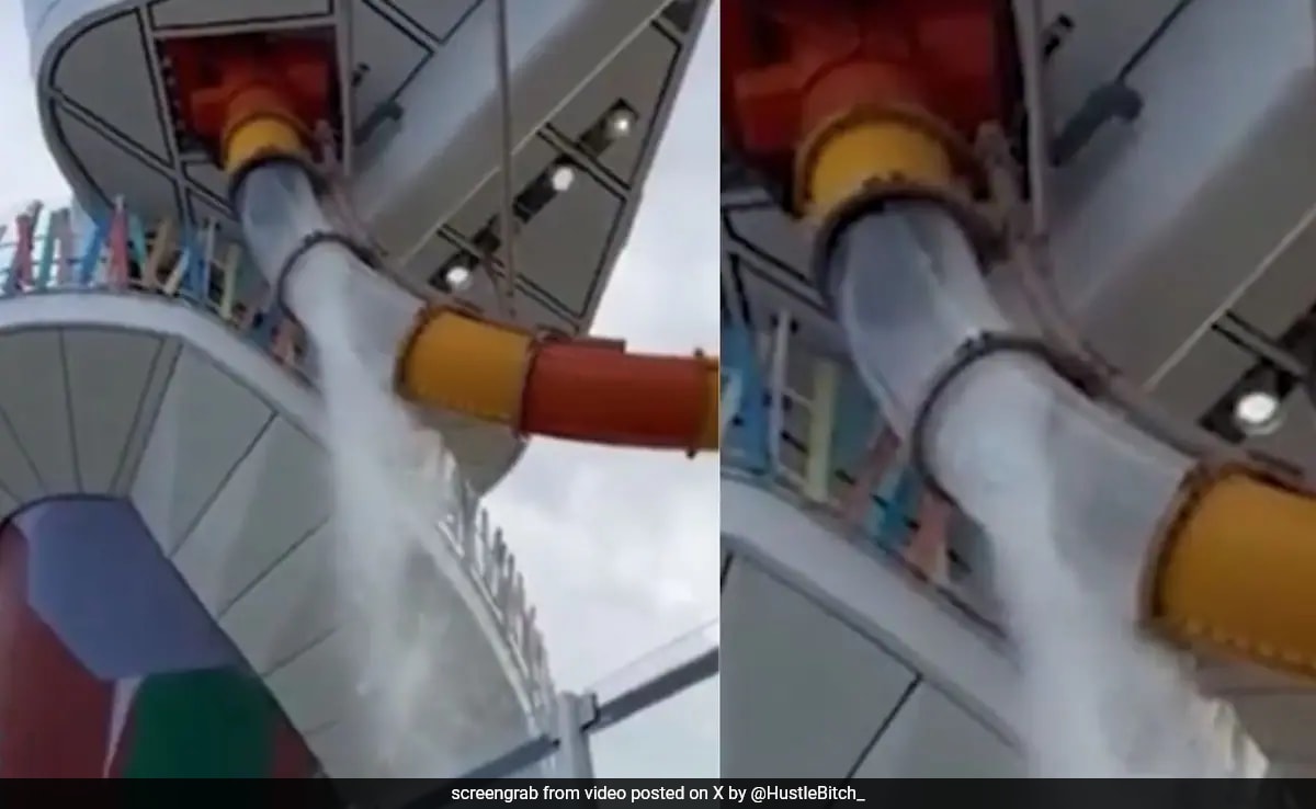 Waterslide Horror On World's Largest Cruise Ship, Screams Heard In Video