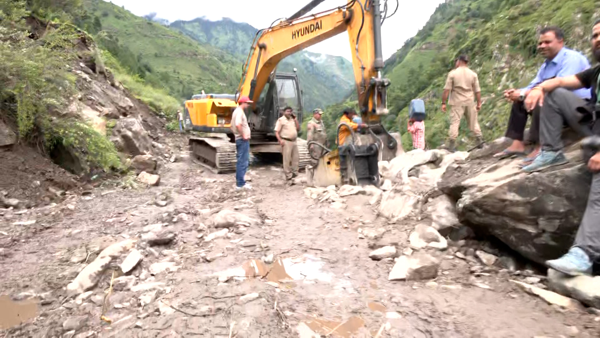Rescue Teams Stuck As Road To Flash Flood-Hit Dharali In Uttarakhand Washed Away