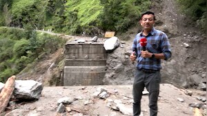 The Real Picture Of Uttarkashi: Bridge Connecting Dharali Washed Off