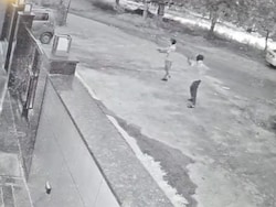CCTV Shows 2 Men Raining Bullets On Elvish Yadav&#039;s Gurugram House