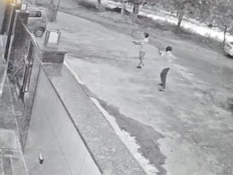 CCTV Shows 2 Men Raining Bullets On Elvish Yadav's Gurugram House CCTV Shows 2 Men Raining Bullets On Elvish Yadav's Gurugram House