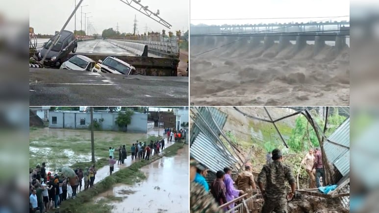 व्यास और तवी का तांडव... जम्मू-हिमाचल में तिनके की तरह बहे घर, सड़कें और पुल; खौफनाक VIDEO