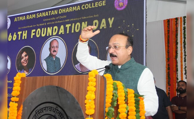 College Is Not Just for Degrees, It's For Real Responsibility: Delhi Minister