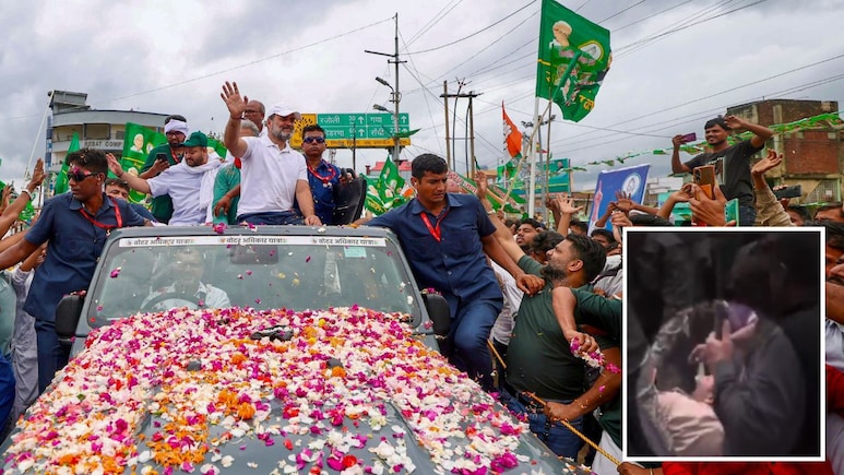 FIR Against Driver Of Rahul Gandhi's Vehicle After Constable Hit During 'Voter Adhikar Yatra'