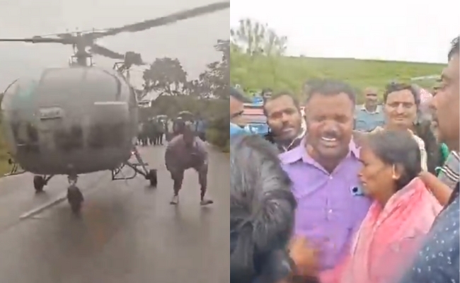 Son Swept Away, Telangana Mother Waits For 30 Hours. Then A Dramatic Rescue