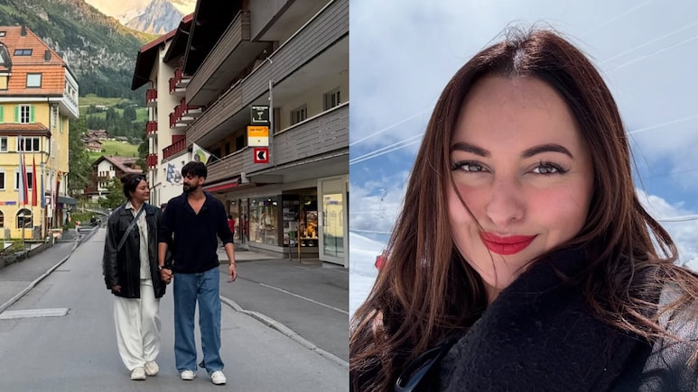 Sonakshi Sinha Calls Swiss Cable Car Ride A "Local Train Situation" In New Travel Vlog