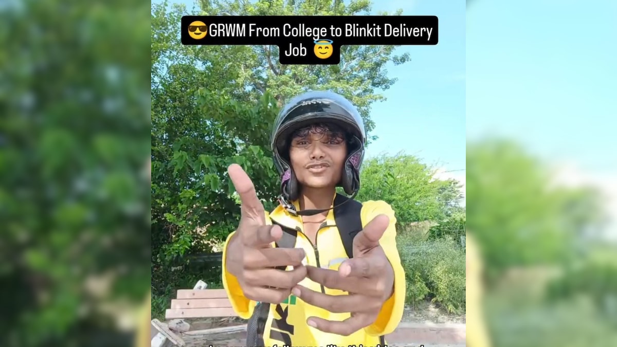 Viral: College Student Shares GRWM Video For Blinkit Job, Wins Hearts ...
