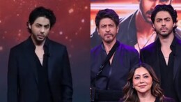Shah Rukh Khan Gets Emotional As He Calls Aryan Khan On Stage At <i>The Ba***ds Of Bollywood</i> Preview Launch: "<i>Mera Beta Apna Pehla</i>..."