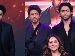 Shah Rukh Khan Gets Emotional As He Calls Aryan Khan On Stage At <i>The Ba***ds Of Bollywood</i> Preview Launch: "<i>Mera Beta Apna Pehla</i>..."
