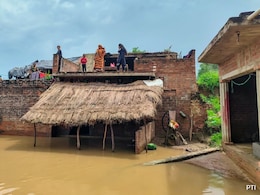 Several Areas In Varanasi Flooded As Ganga Overflows Amid Heavy Rain In UP Several Areas In Varanasi Flooded As Ganga Overflows Amid Heavy Rain In UP
