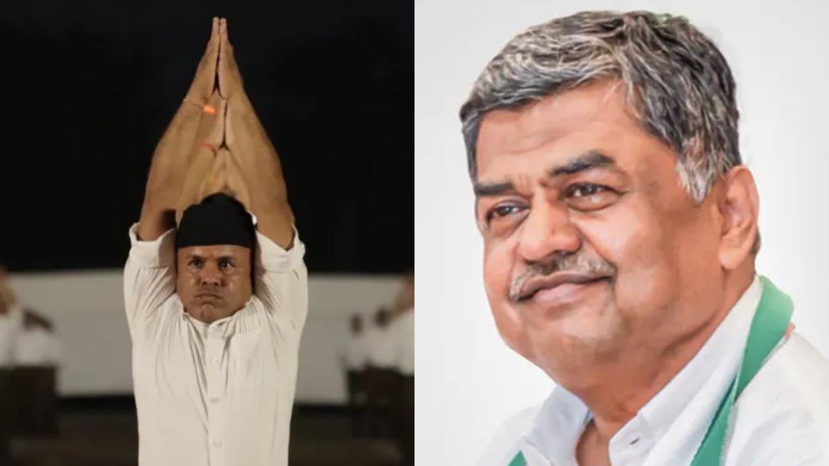 Congress Leader's RSS "India's Taliban" Remark, BJP's Mahatma Gandhi Reply