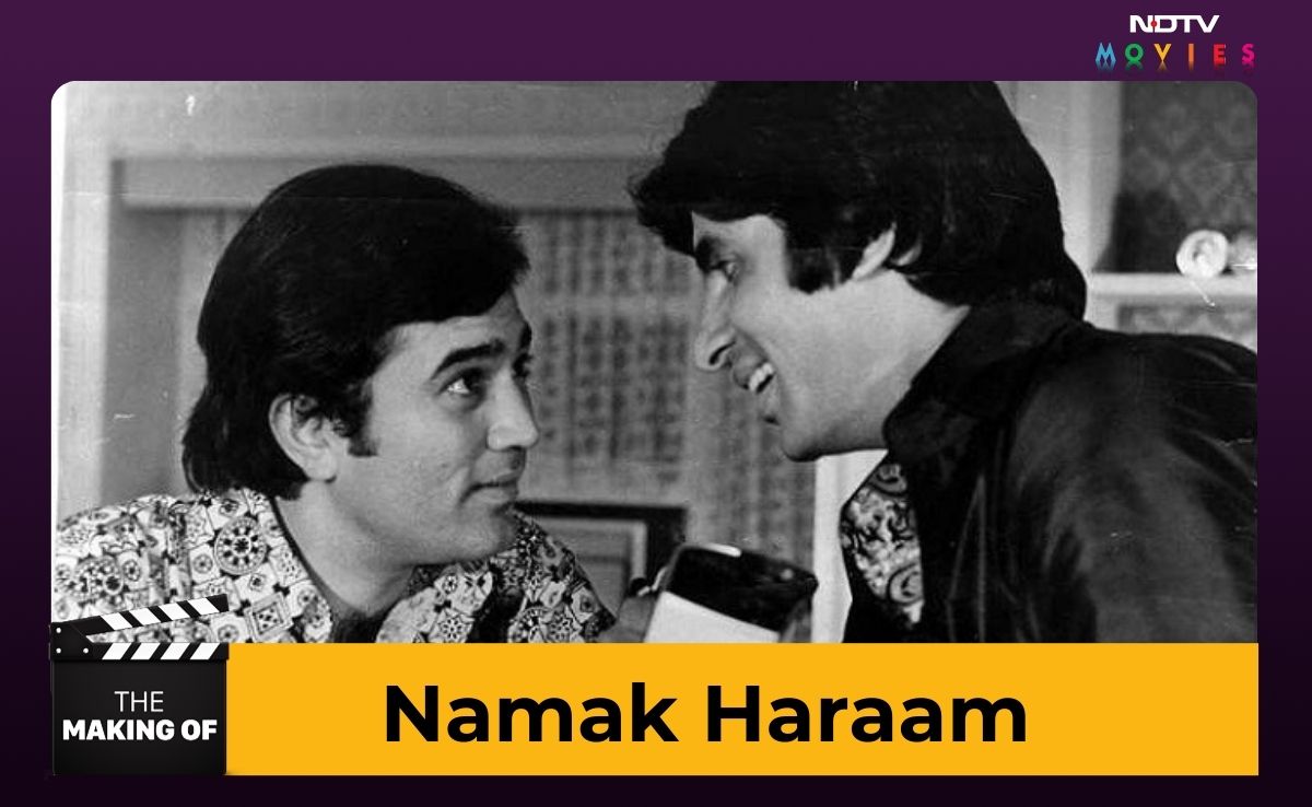 The Making Of <i>Namak Haraam</i>: How "Flop Actor" Amitabh Bachchan Stole The Show From "Superstar" Rajesh Khanna