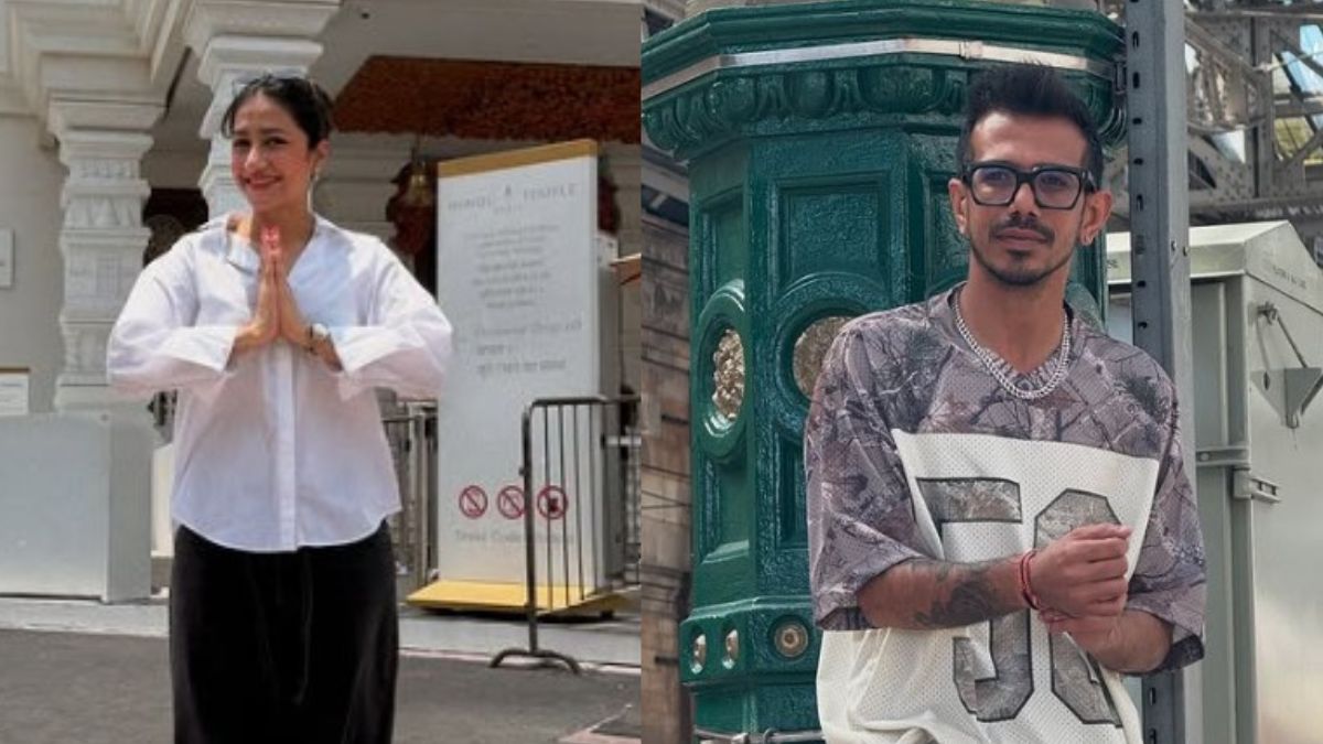 Dhanashree Verma Visits Dubai Temple Days After Ex-Husband Yuzvendra Chahal's Podcast On Their Divorce