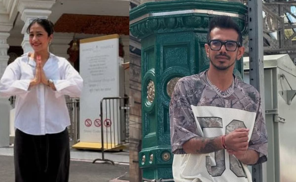 Dhanashree Verma Visits Dubai Temple Days After Ex-Husband Yuzvendra Chahal's Podcast On Their Divorce