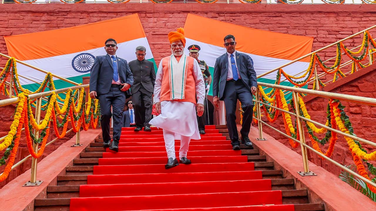 Video: Politics Erupts Over PM Modi's Invocation Of RSS In Independence Day Speech