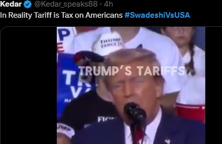ट्रंप टैरिफ के बाद Swadeshi Vs USA हो रहा ट्रेंड, अमेरिकी कंपनियों को लेकर हो रहे तमाम दावे