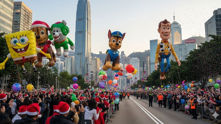 Hong Kong To Host Asia's First-Ever Christmas Balloon Parade: Details Inside Hong Kong To Host Asia's First-Ever Christmas Balloon Parade: Details Inside