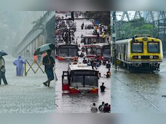 Mumbai Continues To Face Rainfall, Local Train Services Back On Track