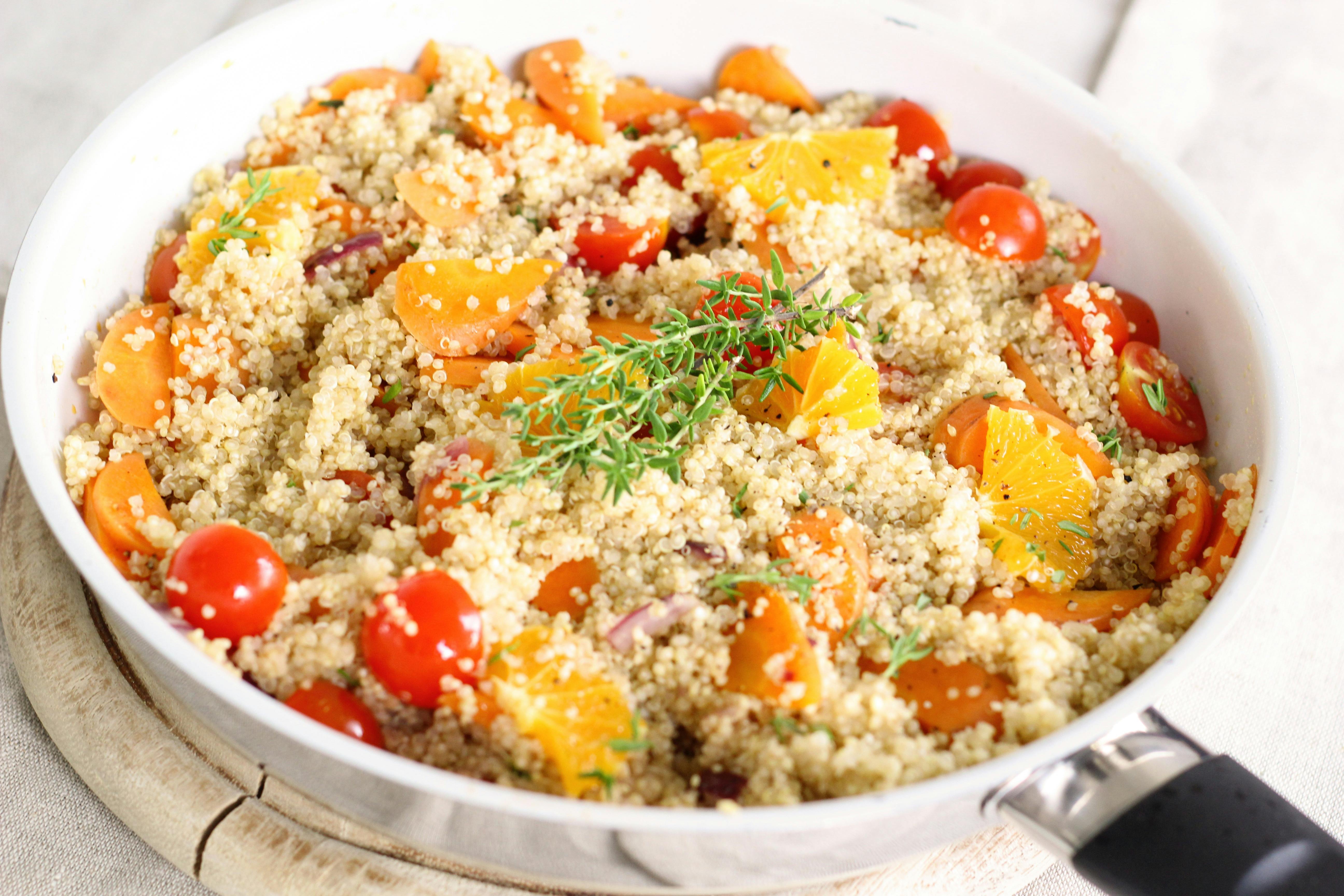 Nutritionist Shares Easy High-Protein Quinoa Stir-Fry