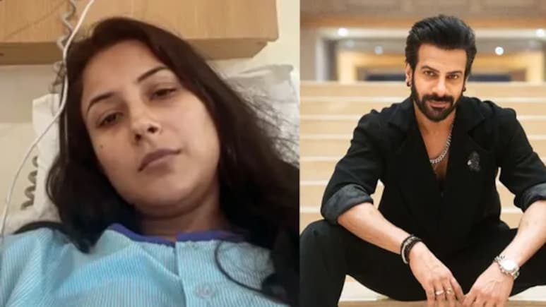 Karan Veer Mehra Visits Shehnaaz Gill In Hospital, Records Video:"<i>Yeh Dekho Bechari</i>" Karan Veer Mehra Visits Shehnaaz Gill In Hospital, Records Video:"<i>Yeh Dekho Bechari</i>"
