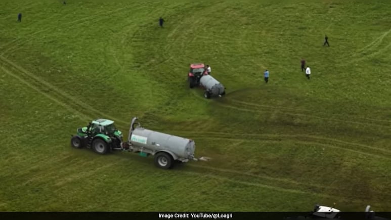 Watch: French Farmers Drench Trespassers With Poop, Video Viral Watch: French Farmers Drench Trespassers With Poop, Video Viral
