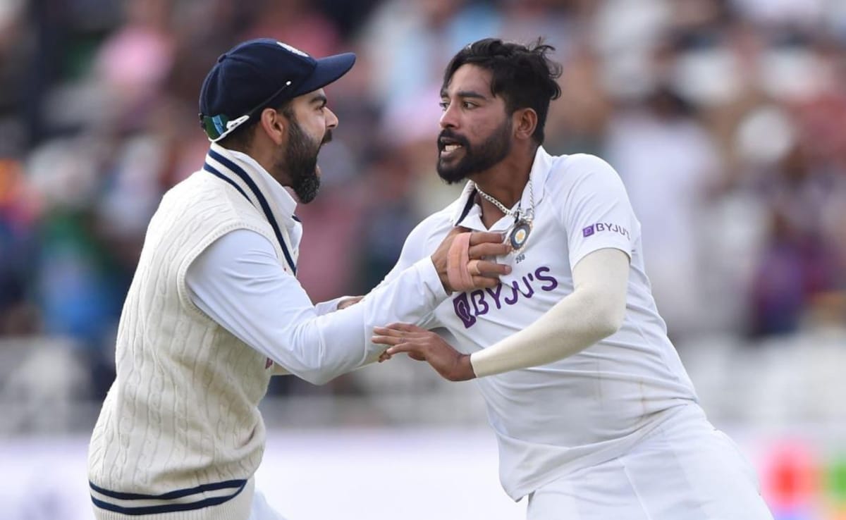 Siraj Wins Hearts With Special Tribute To Kohli. It's Sydney Test Connection