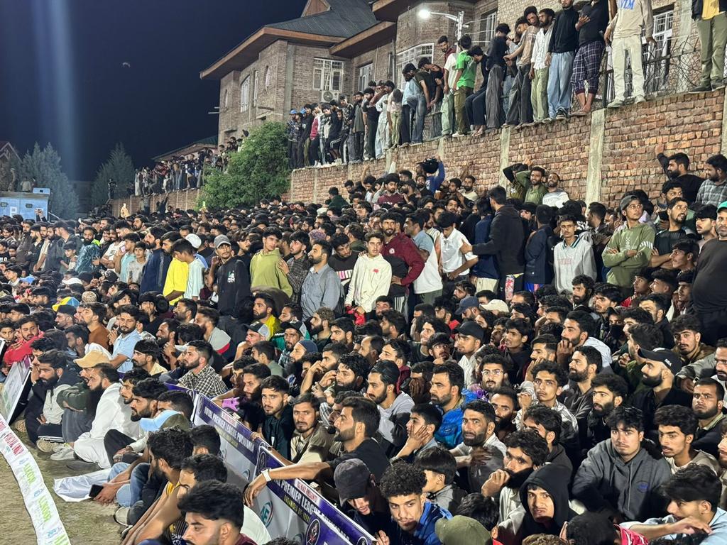 Hundreds Attend As Pulwama Hosts 1st-Ever Day-Night Cricket Match