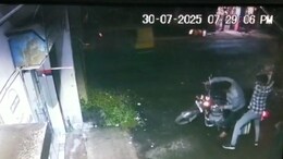 On Camera, Trinamool Leader On Bike Hacked To Death With Sickle In Bengal